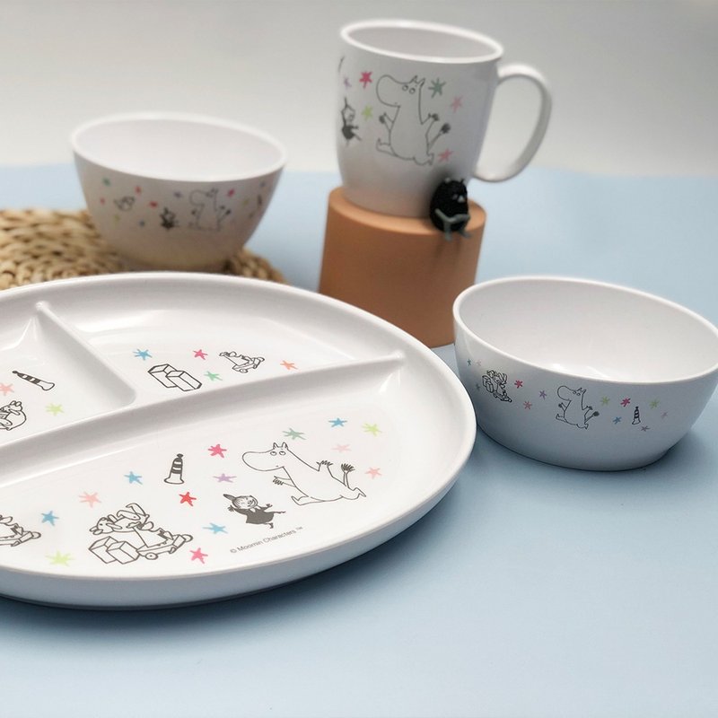 【Moominx日本skater】銀離子餐具系列 餐具組 - 寶寶/兒童餐具/餐盤 - 其他材質 