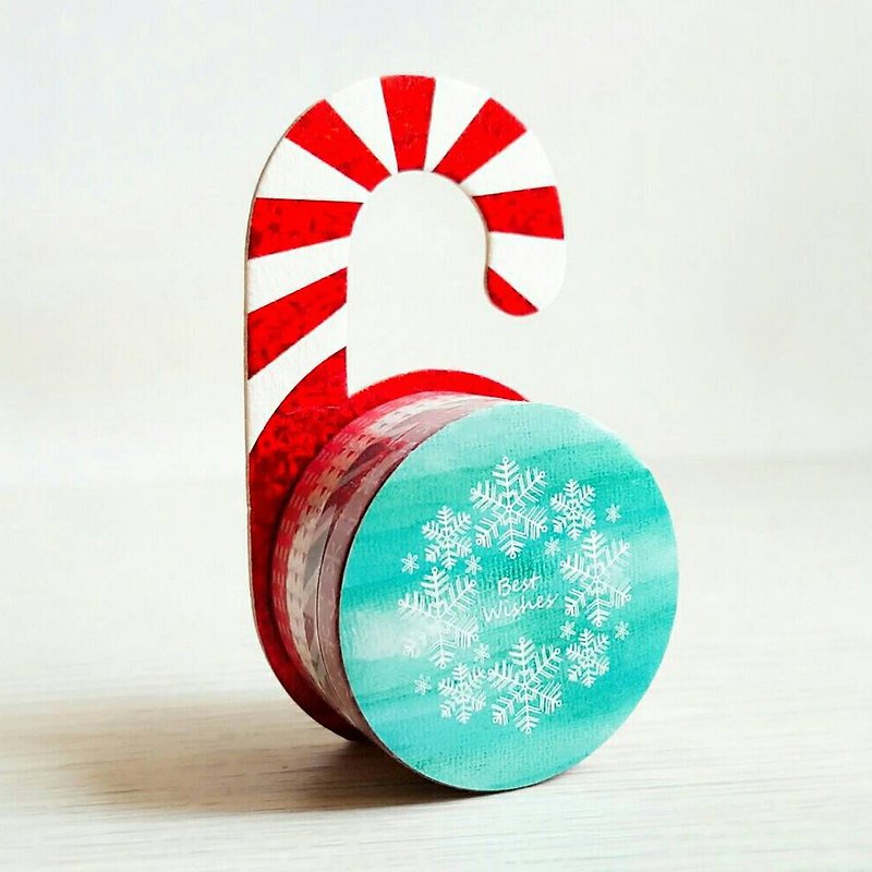 【Hoppy】 Christmas paper tape X'mas-Collection 01 / GTIN: 4713077971857 - มาสกิ้งเทป - กระดาษ 
