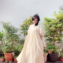 2色2着薄手リネンリネン素材やや透け感涼肌割引ワンピースロングベストワンピース