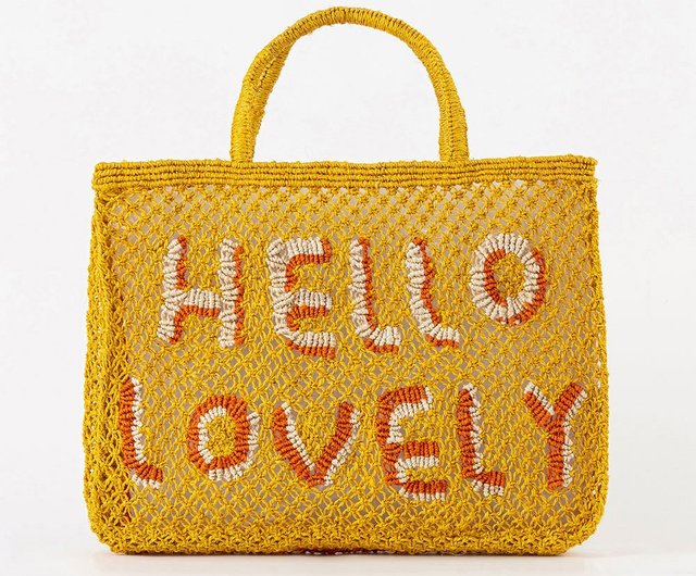 ザ・ジャクソンズ】ハローラブリーレターバッグ-イエロー/S - ショップ