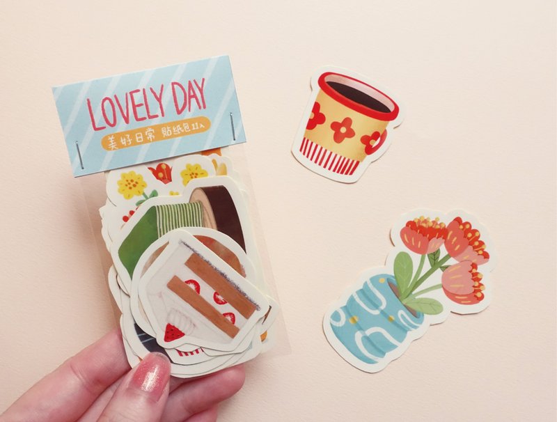 Daily Little Thing | Lovely Day Sticker pack - สติกเกอร์ - กระดาษ 