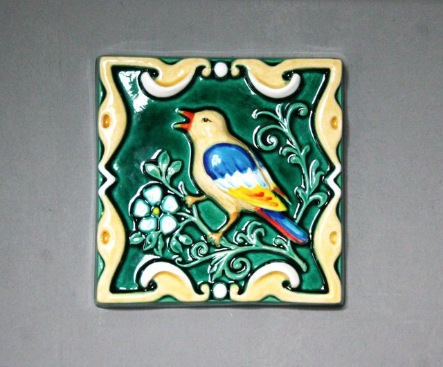 セラミック白鳥 壁掛け ウォールデコ ハンドメイド ヴィンテージ セラミック白鳥 壁掛け ウォールデコ ハンドメイド ヴィンテージ