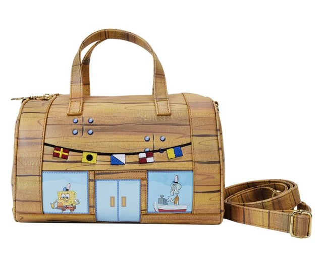 Loungefly x スポンジ・ボブ スクエアパンツ 20周年記念ギャリーウォレット US サイズ: One Size 人気Loungeflyスポンジボブ スクエアパンツ ミニ リュック