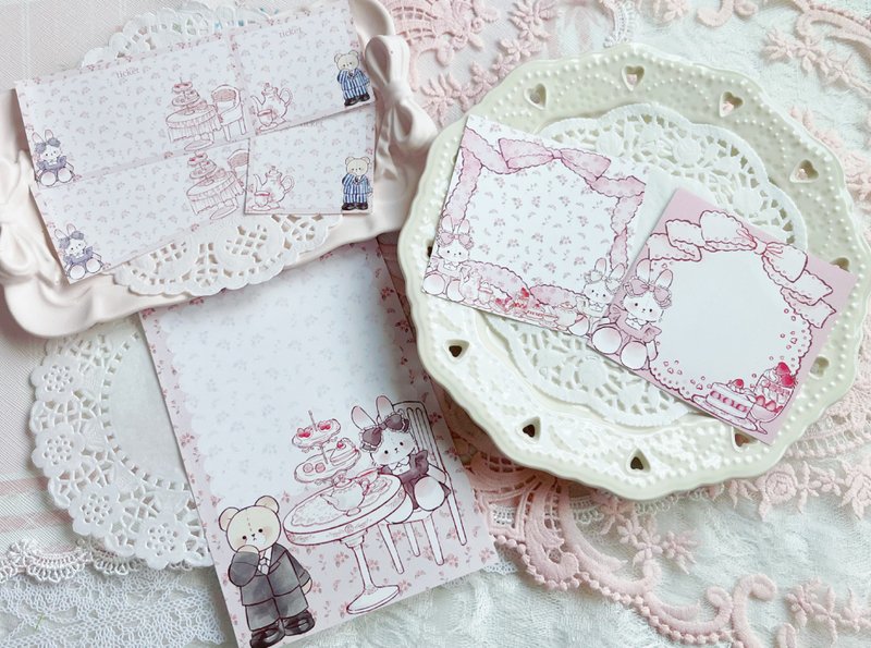 teatime collection memo - 信封/信紙 - 紙 多色