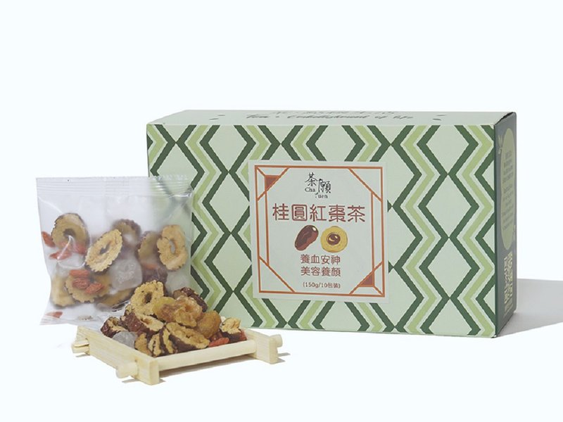 茶願 - 桂圓紅棗茶 (10包裝) 養血安神 美容養顏 - 茶葉/茶包/水果茶 - 其他材質 