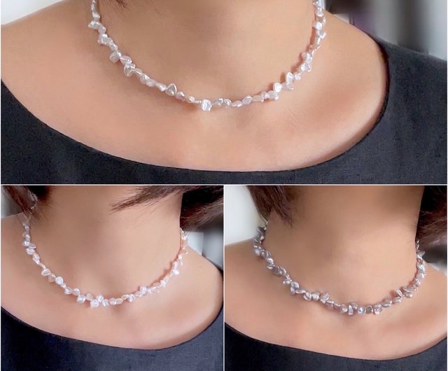 petal pearl necklace S3 – shinkai jewelry