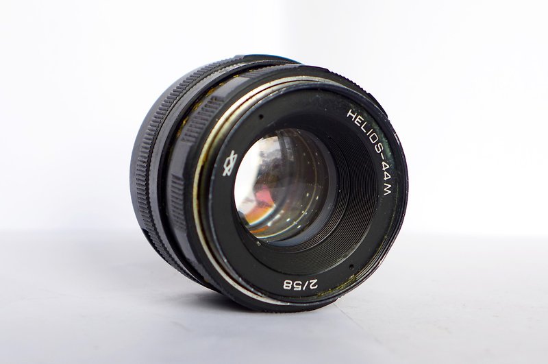 Helios-44m 2/58 lens for SLR camera M42 mount KMZ USSR Zenit - Cameras - Other Materials Black