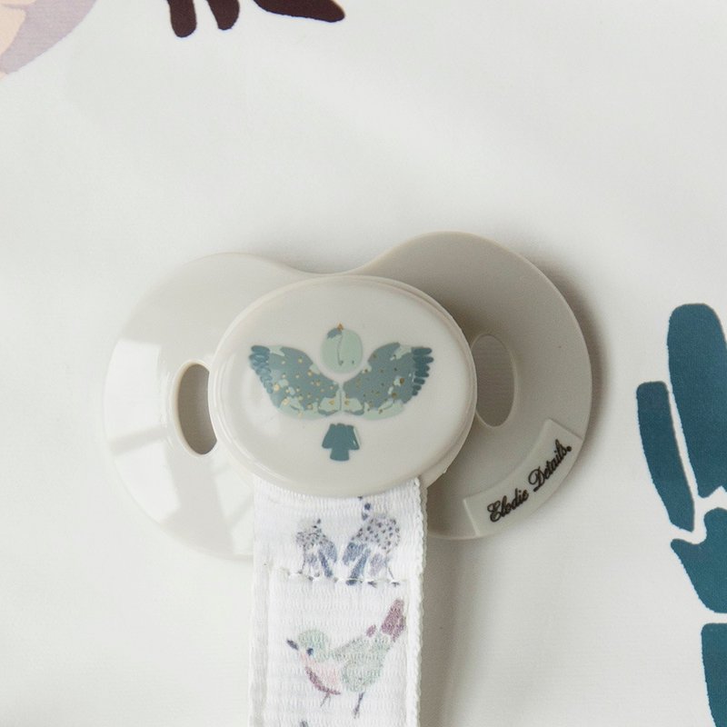 瑞典時尚安撫奶嘴 - 小飛俠 Watercolor Wings - 其他 - 矽膠 灰色