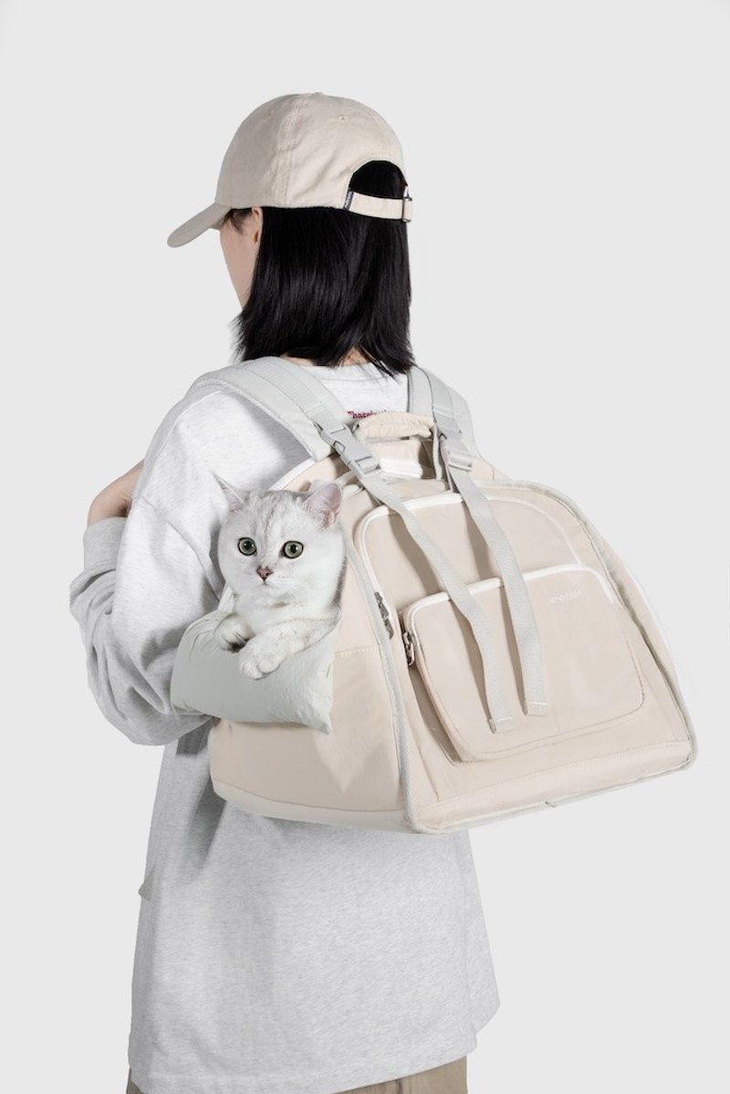 【HiDREAM】Pet Outing Bag Soft Toast Backpack (Valley Series) - กระเป๋าสัตว์เลี้ยง - ไนลอน หลากหลายสี