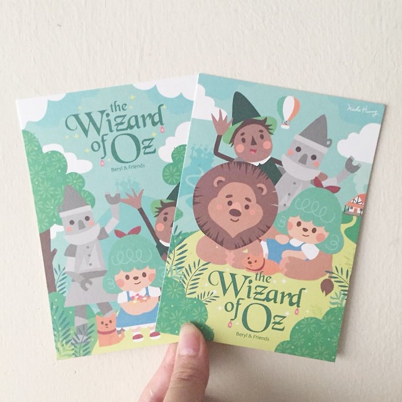 [The Wizard of Oz] postcard group (two sets) - Cards & Postcards - Paper 