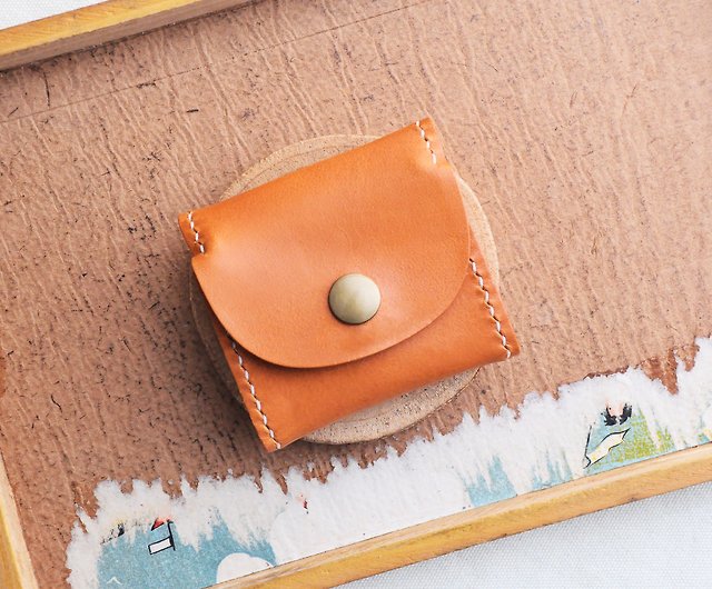 HOW I DIY THIS SIMPLE LEATHER COIN POUCH