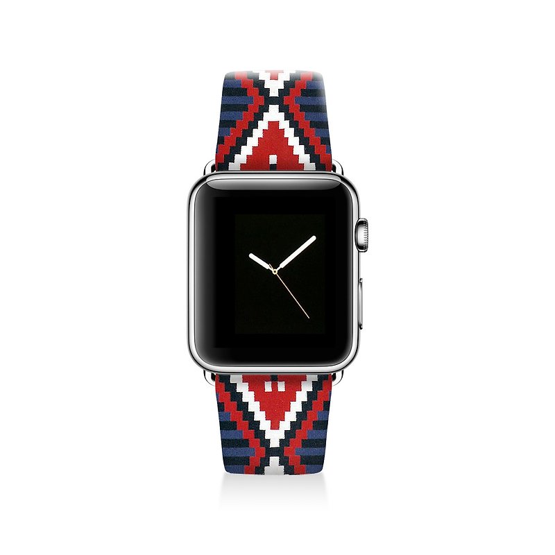 Apple watch band 真皮手錶帶不銹鋼手錶扣 38mm 42mm S001 (含連接扣) - 女錶 - 真皮 多色