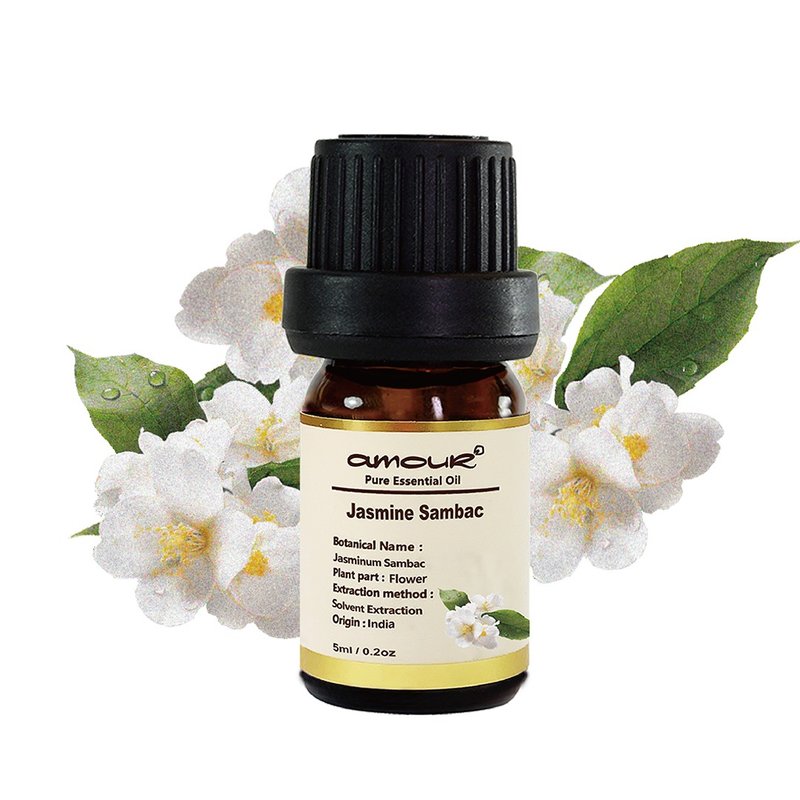 【愛奇蹟 Amour Miracle】雙辦茉莉精油 5ml 天然有機純精油 有機 - 香氛/精油/擴香 - 精油 白色