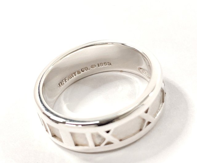 TIFFANY&Co. 14号 ティファニー リング・指輪 アトラス シルバー