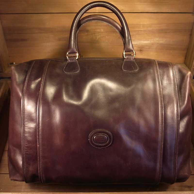Old Bone MARIOTTI Handbag Q76 VINTAGE - Handbags & Totes - Genuine Leather Brown