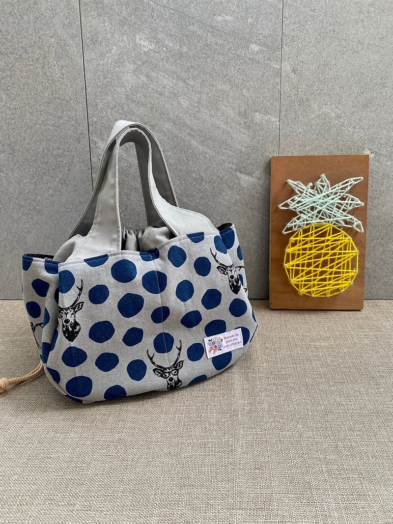 A great gift for Mother's Day. A must-have for leisure travel. Lots and lots of drawstring shoulder bags. Gujia deer - Handbags & Totes - Cotton & Hemp 