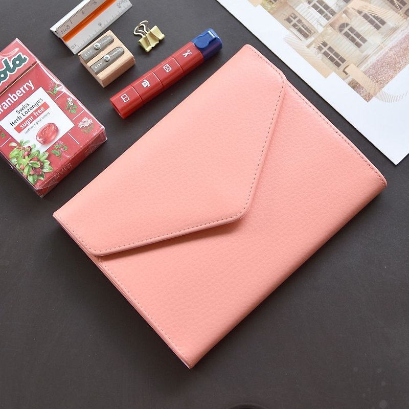 PLEPIC 2018 Collector Zhou Zhi (Aging) - Coral Powder, PPC94102 - Notebooks & Journals - Genuine Leather Pink