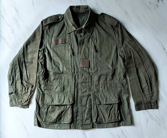 ジャケット・アウター 40s French ARMY vintage military jacket PF23X412CAG1_FRONT_011cfd46-