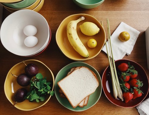 KOGA TABLEWARE 許家陶器品 KOGA 許家陶器品 陶質六角大碗 (丹青)