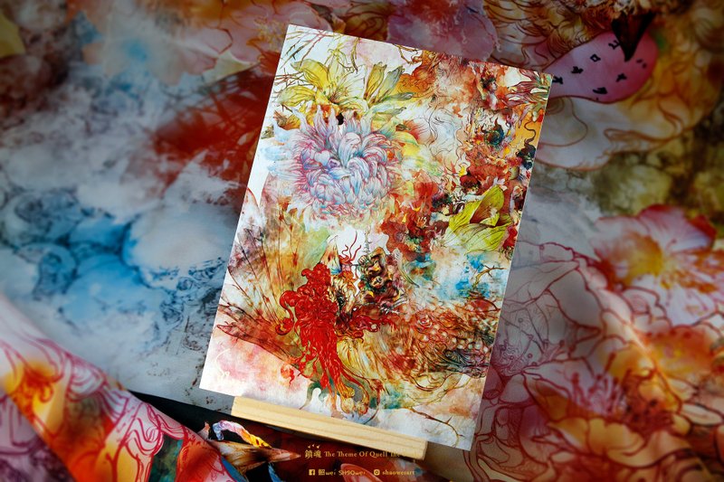 【Quan Yuan Zhan Da】Postcard - Cards & Postcards - Paper Multicolor