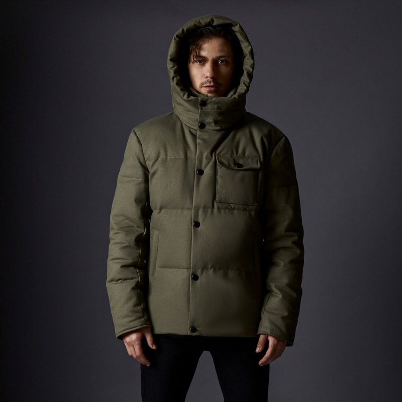 MAGNUS KHAKI - Men's Coats & Jackets - Waterproof Material Green