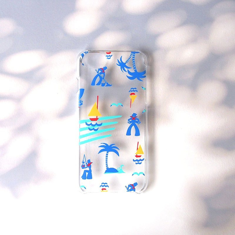 Clear Phone Case - Marine - - เคส/ซองมือถือ - พลาสติก สีใส