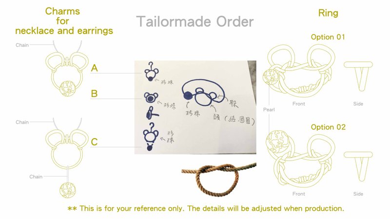 Tailormade Order - อื่นๆ - วัสดุอื่นๆ สีทอง