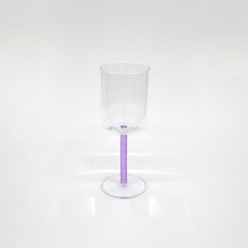 Nemo Jelly Wine Glass - Grape - Bar Glasses & Drinkware - Glass Purple