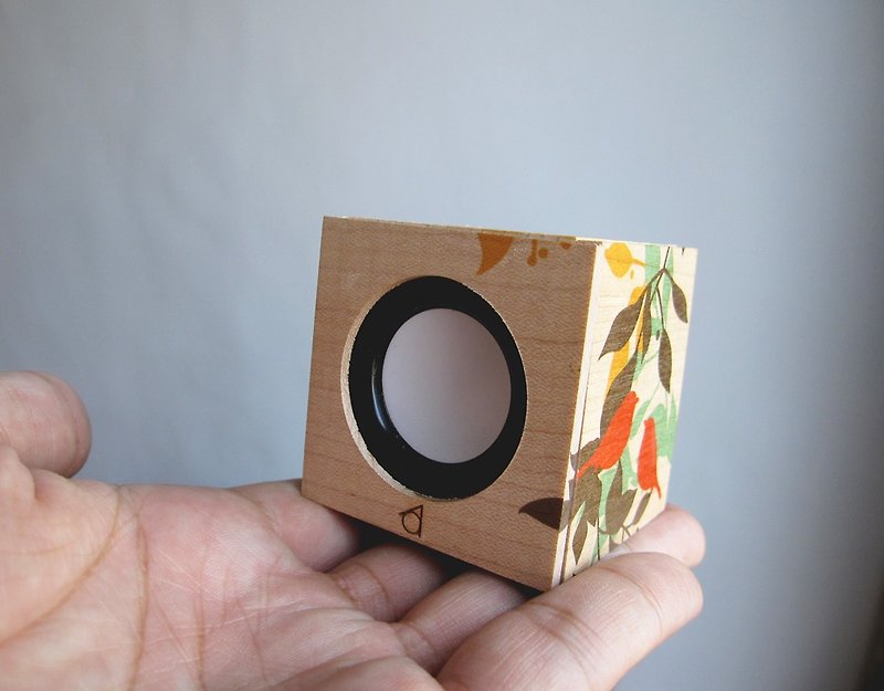 DIY Speaker | Very Autumn - Wood, Bamboo & Paper - Wood Orange