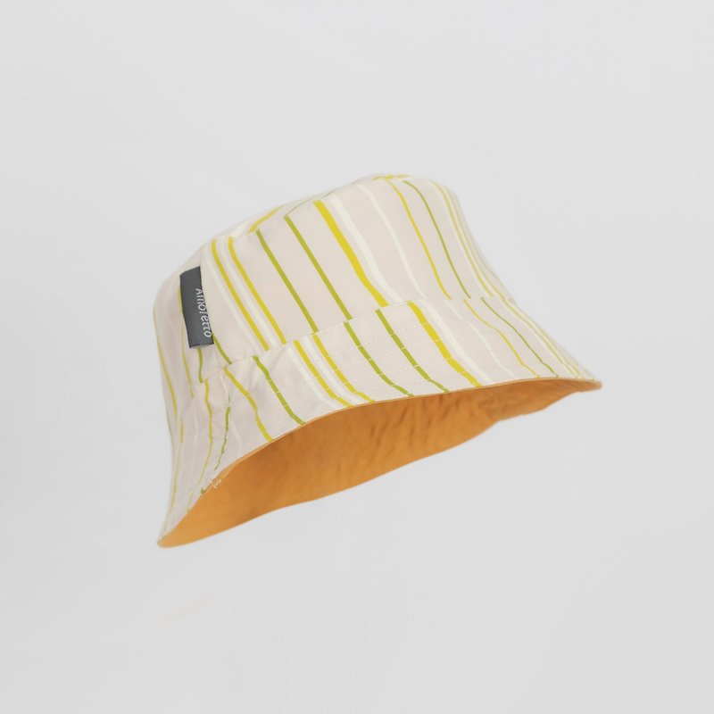 Candid Double-sided Bucket Hat - Light Gallery (Children) - Baby Hats & Headbands - Cotton & Hemp 