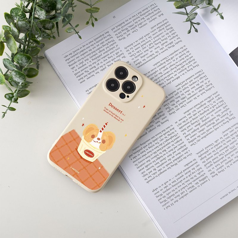 柯基犬卡卡好吃甜點全包iPhone手機殼 - 手機殼/手機套 - 矽膠 多色