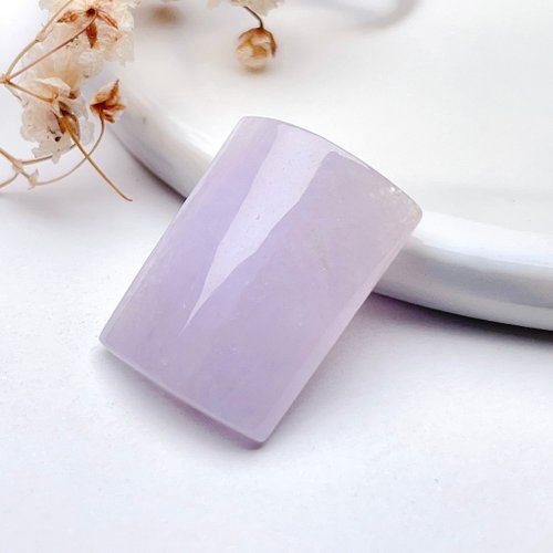 瓔珞珠寶盒 E.L.Jewelry Box 紫羅蘭翡翠無事牌吊飾 | 天然緬甸玉翡翠A貨