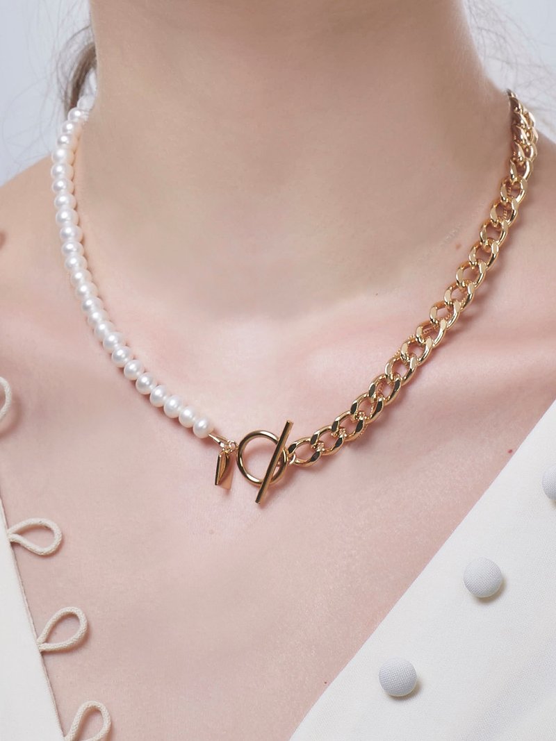 LESIS | Half Choker - 項鍊 - 24k 金 金色