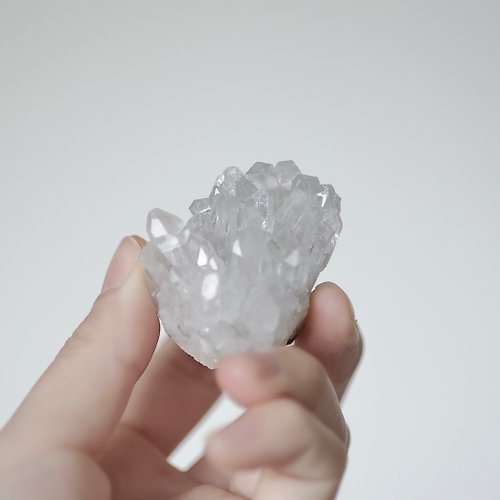 宅心 heim 白菊花晶簇 Quartz Crystal Cluster no.7