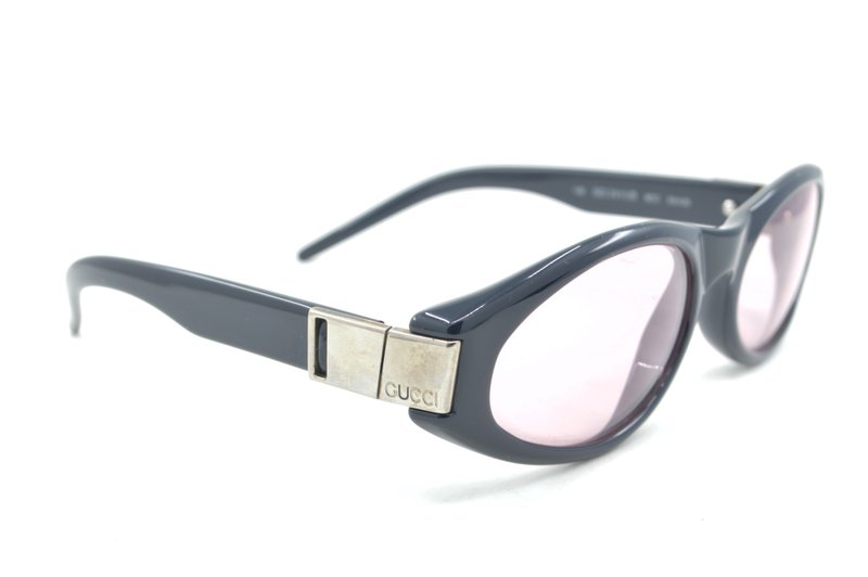 Gucci GG 2411/S 8CC Itay 90s Vintage Sunglasses - แว่นกันแดด - พลาสติก สีน้ำเงิน