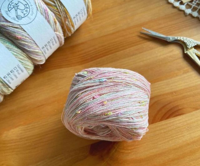 Summer natural color yarn 35G/ball] - Shop rebornstoryhandmade Knitting,  Embroidery, Felted Wool & Sewing - Pinkoi