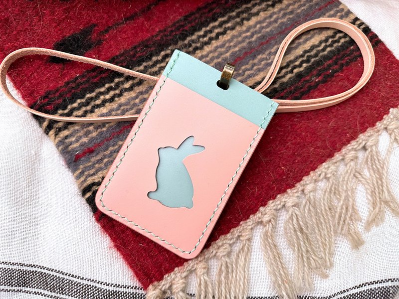 兔形直身證件套 好好縫 皮革DIY材料包 員工證 八達通 實用 禮物 - 皮件/皮革 - 真皮 多色