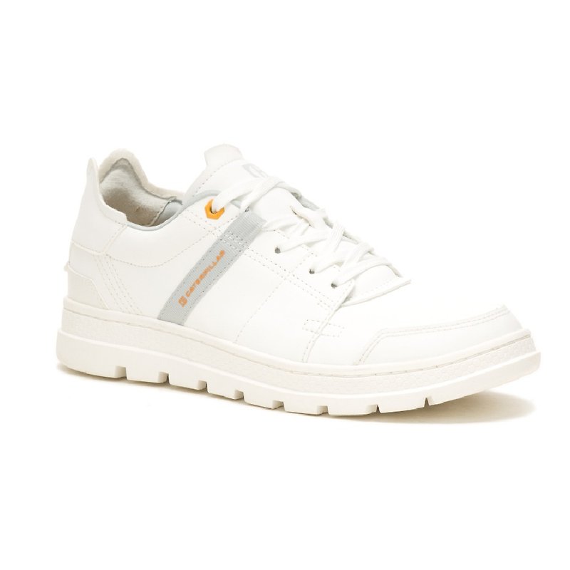 CAT CITE LOW city exploration casual shoes for women-white - รองเท้าลำลองผู้หญิง - หนังแท้ 