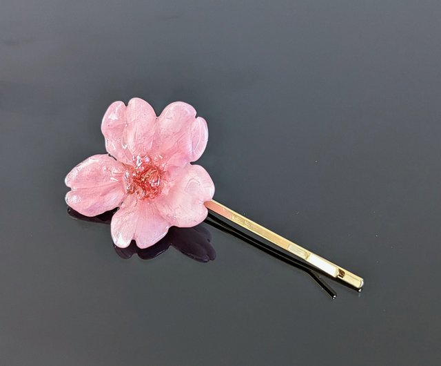 ④⑧レジンヘアゴム。3コセット。マトリカリア。紫陽花。レース