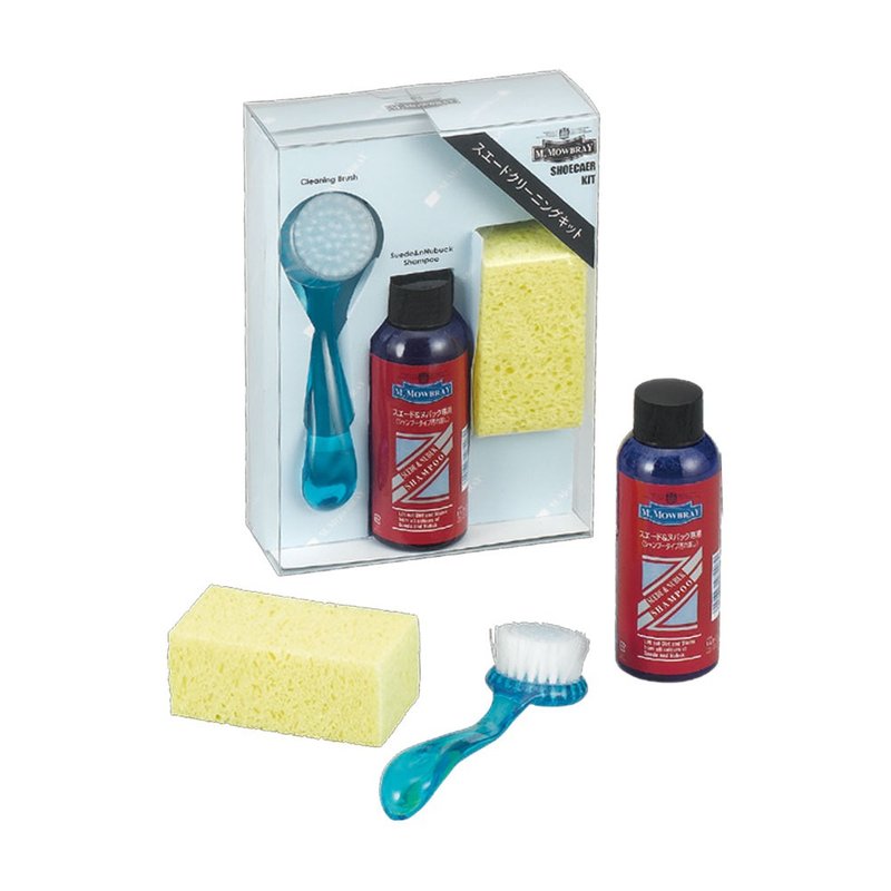 Suede shoe decontamination cleaning kit - Other - Other Materials Transparent