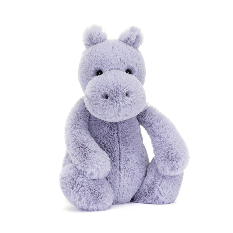 Bashful Hippo Original 大河馬 - 公仔/玩偶 - 聚酯纖維 灰色