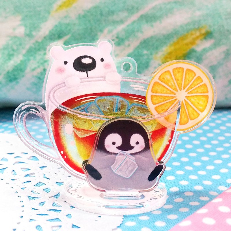 自組式壓克力立牌吊飾。TEA TIME - 其他 - 壓克力 