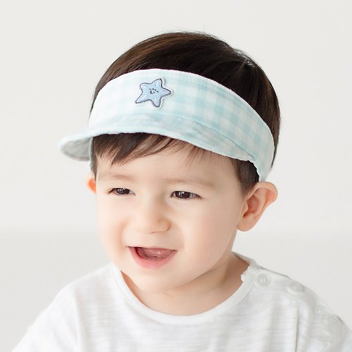 日安朵朵 Happy Prince 韓國製 Cube嬰兒童遮陽中空帽