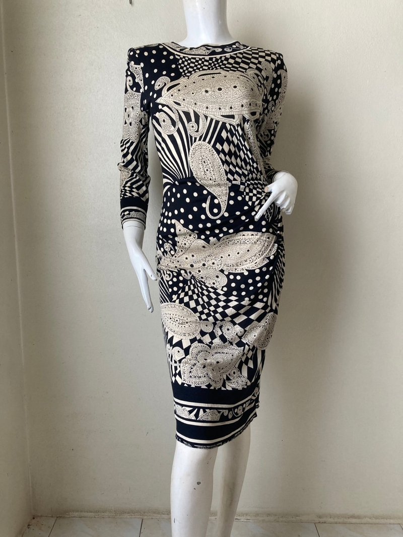 Vintage 60s 70s LEONARD Fashion Dress Size M - 女西裝外套 - 聚酯纖維 