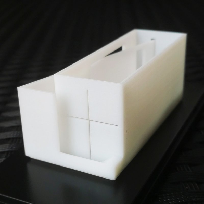 光之教堂 (安藤忠雄) 3D 打印建築模型連展示盒 - 玩偶/公仔 - 塑膠 白色
