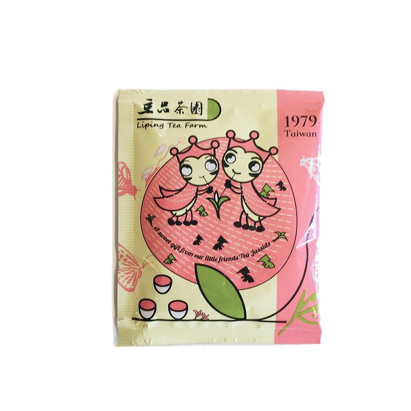 無農藥茶包 自然甜蜜香紅茶茶包 棉紙材質無塑膠 2.5g - 茶葉/漢方茶/水果茶 - 新鮮食材 粉紅色