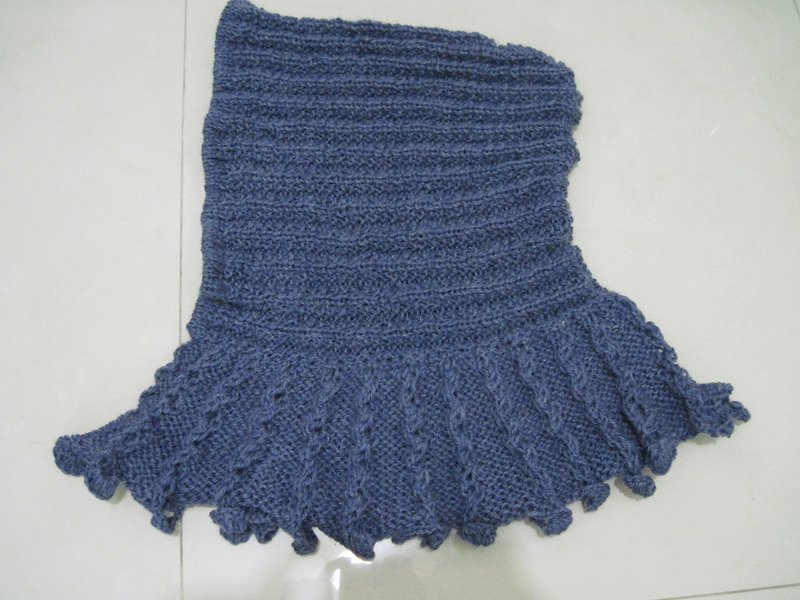 Hood (hooded scarf) - หมวก - วัสดุอื่นๆ สีน้ำเงิน