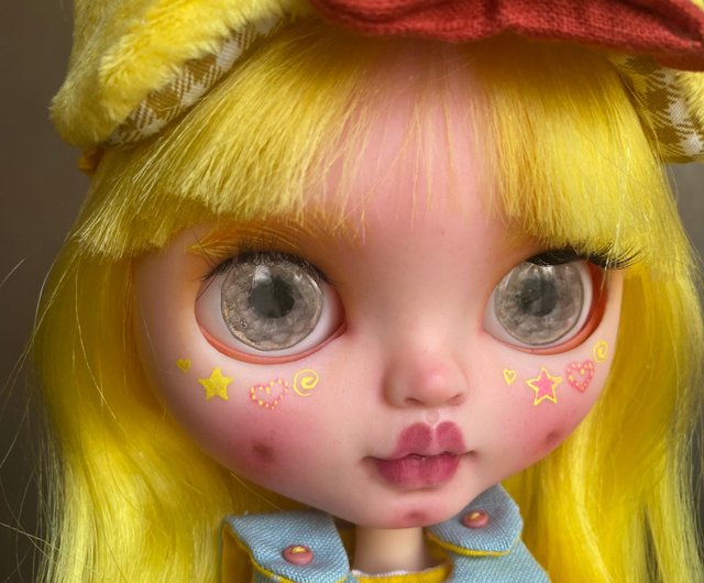 otodoll カスタムブライス ぷっくり頬っぺの女の子 Amazon.co.jp: 作家様カスタムブライス ドール用 カスタム用 顔