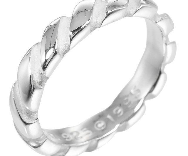 美品 ティファニー ツイスト リング 9〜10号 シルバー925 日本直送】ティファニーTIFFANY&Co. ツイストヴィンテージ10号リング