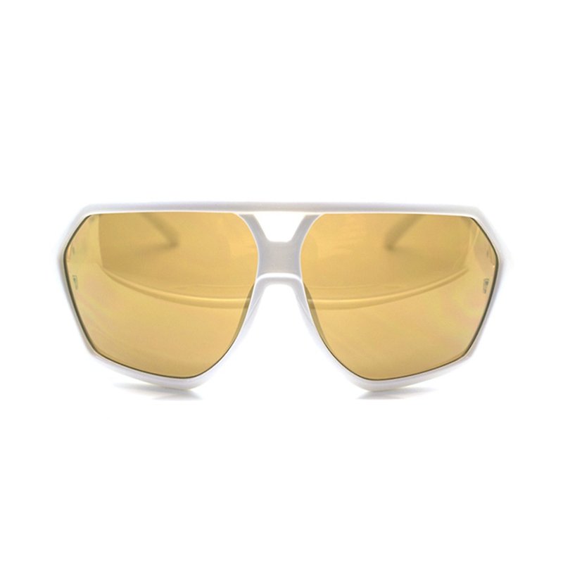 ファッションアイウェア - サングラスサングラス/アーロン純白 - 眼鏡・フレーム - その他の素材 ホワイト